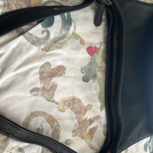Coach black leather handbag - Picture 5 of 7